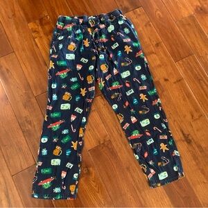 Old Navy Flannel Pajama Bottoms Unisex M Lounge Pants Matching Family Christmas